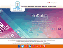 Tablet Screenshot of nickcenter.com